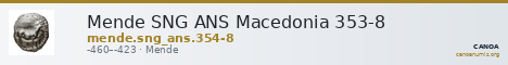 Mende SNG ANS Macedonia 353-8 — CANOA