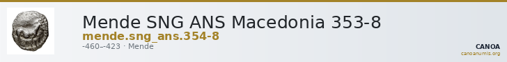 Mende SNG ANS Macedonia 353-8 — CANOA