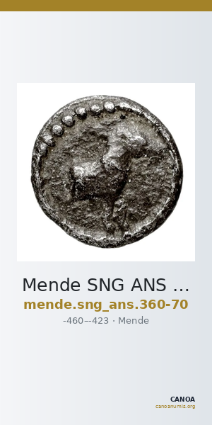 Mende SNG ANS Macedonia 360-70 — CANOA