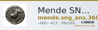 Mende SNG ANS Macedonia 360-70 — CANOA