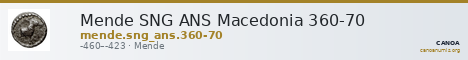 Mende SNG ANS Macedonia 360-70 — CANOA