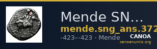Mende SNG ANS Macedonia 372-3 — CANOA