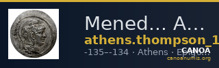 Mened... Athens Thompson 1961 347-359 — CANOA