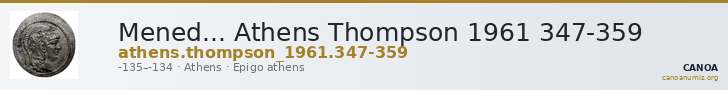Mened... Athens Thompson 1961 347-359 — CANOA