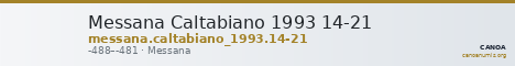 Messana Caltabiano 1993 14-21 — CANOA