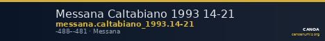 Messana Caltabiano 1993 14-21 — CANOA