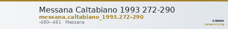 Messana Caltabiano 1993 272-290 — CANOA