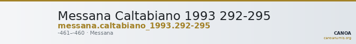 Messana Caltabiano 1993 292-295 — CANOA
