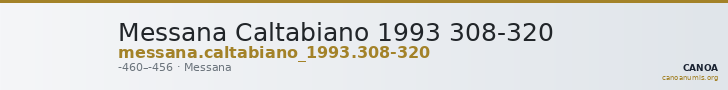 Messana Caltabiano 1993 308-320 — CANOA