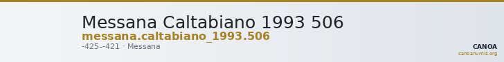 Messana Caltabiano 1993 506 — CANOA