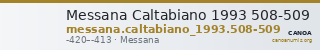 Messana Caltabiano 1993 508-509 — CANOA