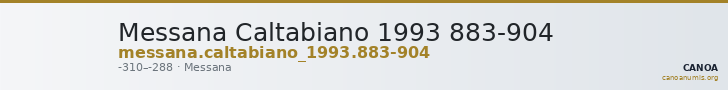 Messana Caltabiano 1993 883-904 — CANOA