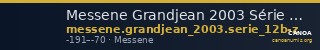 Messene Grandjean 2003 Série XIIβ-ζ — CANOA