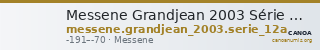 Messene Grandjean 2003 Série XIIα — CANOA