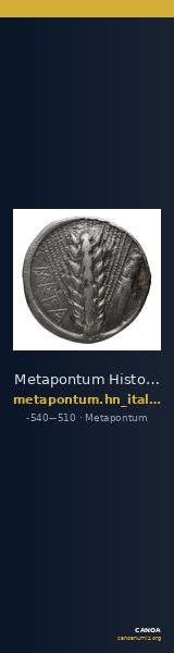 Metapontum Historia Numorum Italy 1459 — CANOA