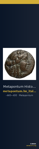 Metapontum Historia Numorum Italy 1490 — CANOA