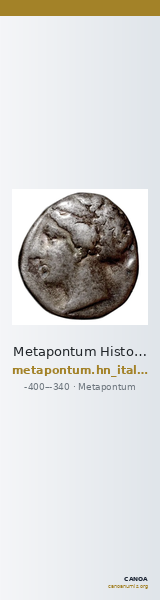 Metapontum Historia Numorum Italy 1525 — CANOA