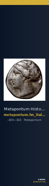 Metapontum Historia Numorum Italy 1525 — CANOA