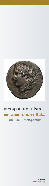 Metapontum Historia Numorum Italy 1531-2 — CANOA