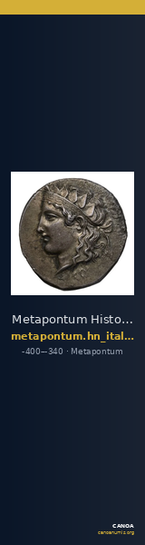 Metapontum Historia Numorum Italy 1531-2 — CANOA