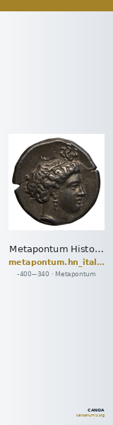 Metapontum Historia Numorum Italy 1535-51 — CANOA