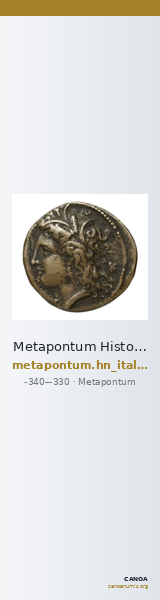 Metapontum Historia Numorum Italy 1564 — CANOA