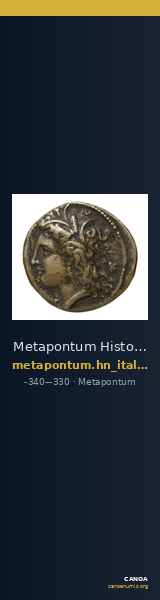 Metapontum Historia Numorum Italy 1564 — CANOA