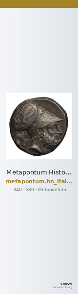 Metapontum Historia Numorum Italy 1574 — CANOA