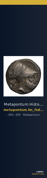 Metapontum Historia Numorum Italy 1574 — CANOA