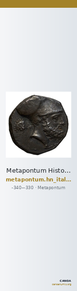 Metapontum Historia Numorum Italy 1575-7 — CANOA