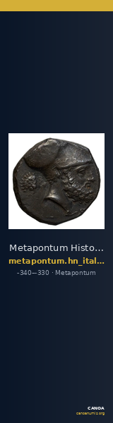 Metapontum Historia Numorum Italy 1575-7 — CANOA