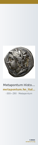 Metapontum Historia Numorum Italy 1585-93 — CANOA