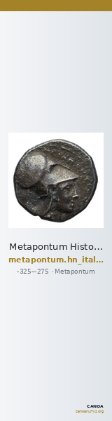 Metapontum Historia Numorum Italy 1596 — CANOA