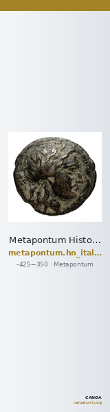 Metapontum Historia Numorum Italy 1652 — CANOA