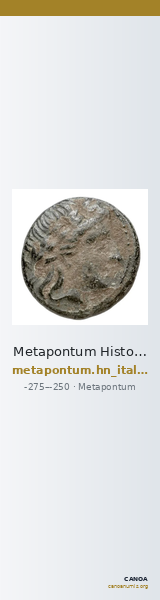 Metapontum Historia Numorum Italy 1686 — CANOA