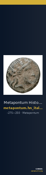 Metapontum Historia Numorum Italy 1686 — CANOA