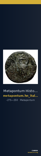 Metapontum Historia Numorum Italy 1688 — CANOA