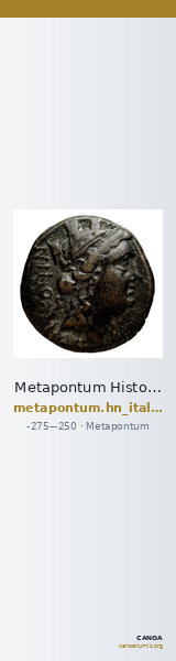 Metapontum Historia Numorum Italy 1691 — CANOA