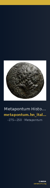 Metapontum Historia Numorum Italy 1693 — CANOA