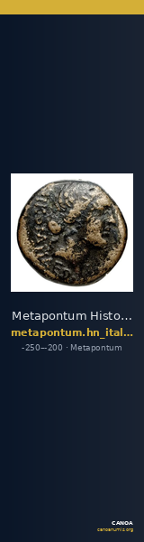 Metapontum Historia Numorum Italy 1709 — CANOA