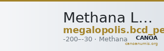Methana Leu 96 (2006, BCD) 1331.3 — CANOA