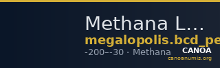 Methana Leu 96 (2006, BCD) 1331.3 — CANOA