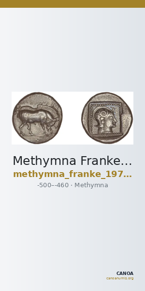 Methymna Franke 1975 1-3 — CANOA