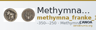 Methymna Franke 1975 13 — CANOA