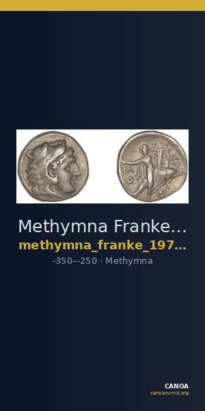Methymna Franke 1975 16 — CANOA