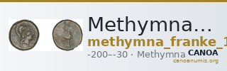 Methymna Franke 1975 25 — CANOA