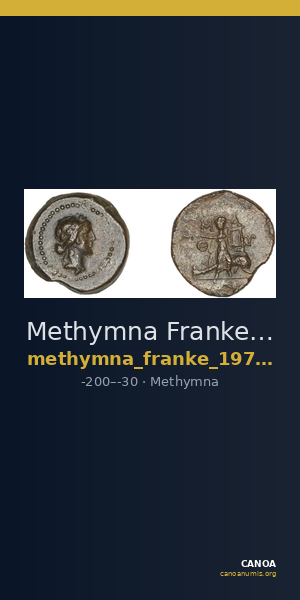 Methymna Franke 1975 27 — CANOA
