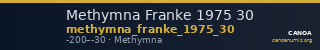 Methymna Franke 1975 30 — CANOA