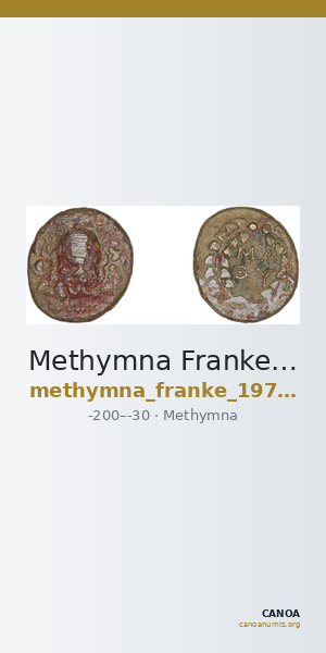 Methymna Franke 1975 31 — CANOA