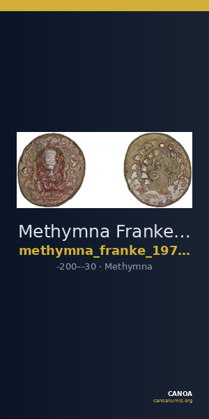 Methymna Franke 1975 31 — CANOA